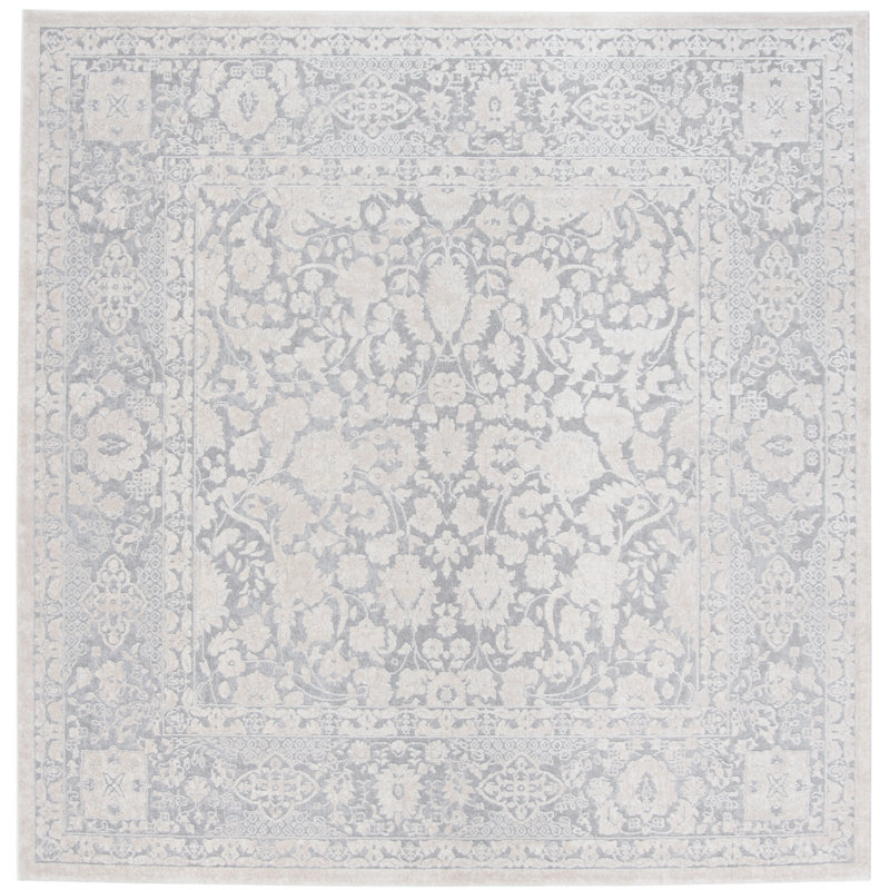 Laurel Foundry Modern Farmhouse Calidia Light Gray/Cream Rug & Reviews